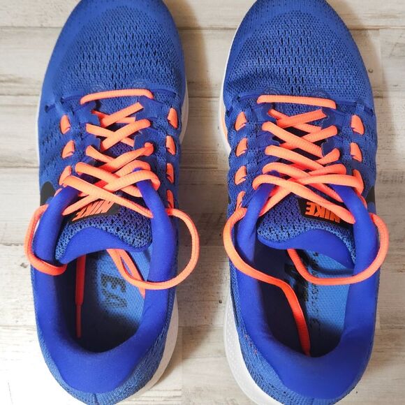 Nike Running Shoes Blue/Orange Size 9 Men – Lightweight & Comfortable - Picture 12 of 12